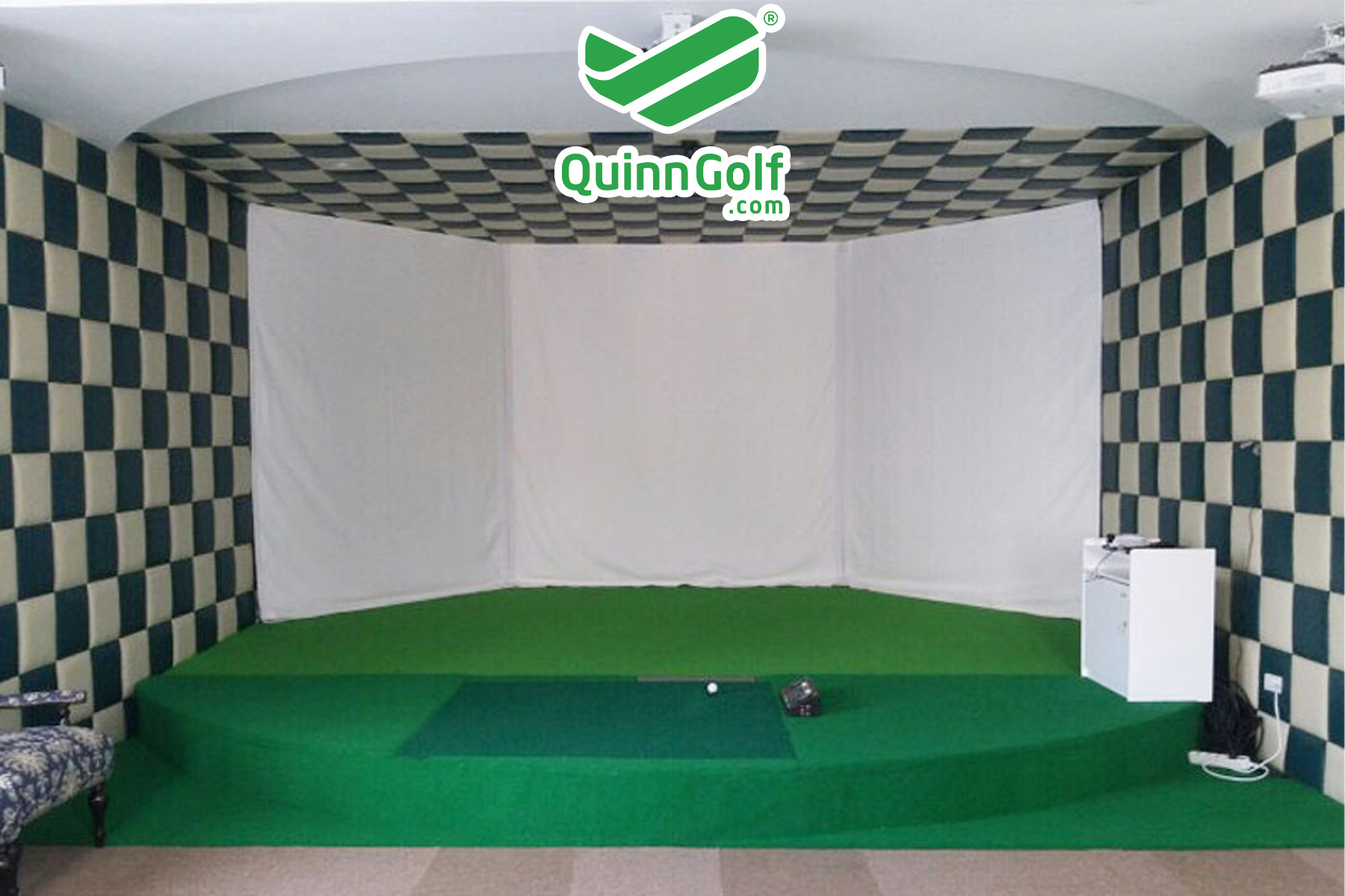 phòng tập Golf 3D 3 màn hình