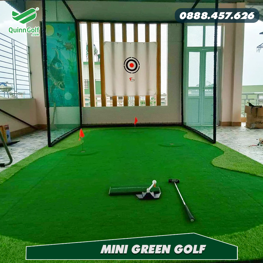 Mini Green Golf trên sân thượng 