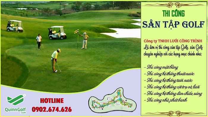 sân tập golf