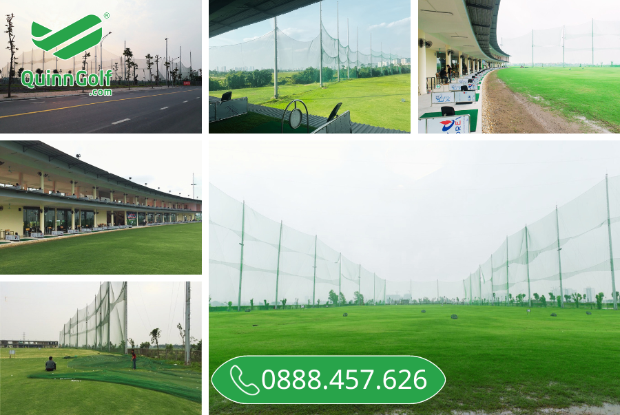 Thi công sân tập Golf Thanh Hà của tập đoàn Mường Thanh (Hà Nội)