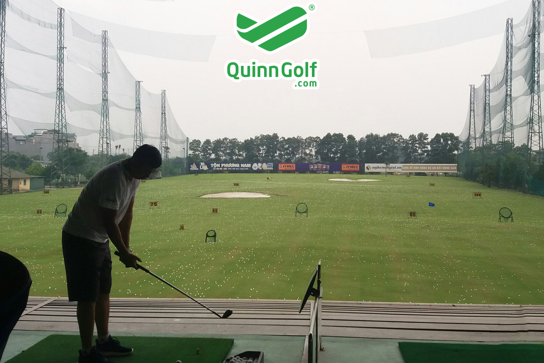 sân tập golf