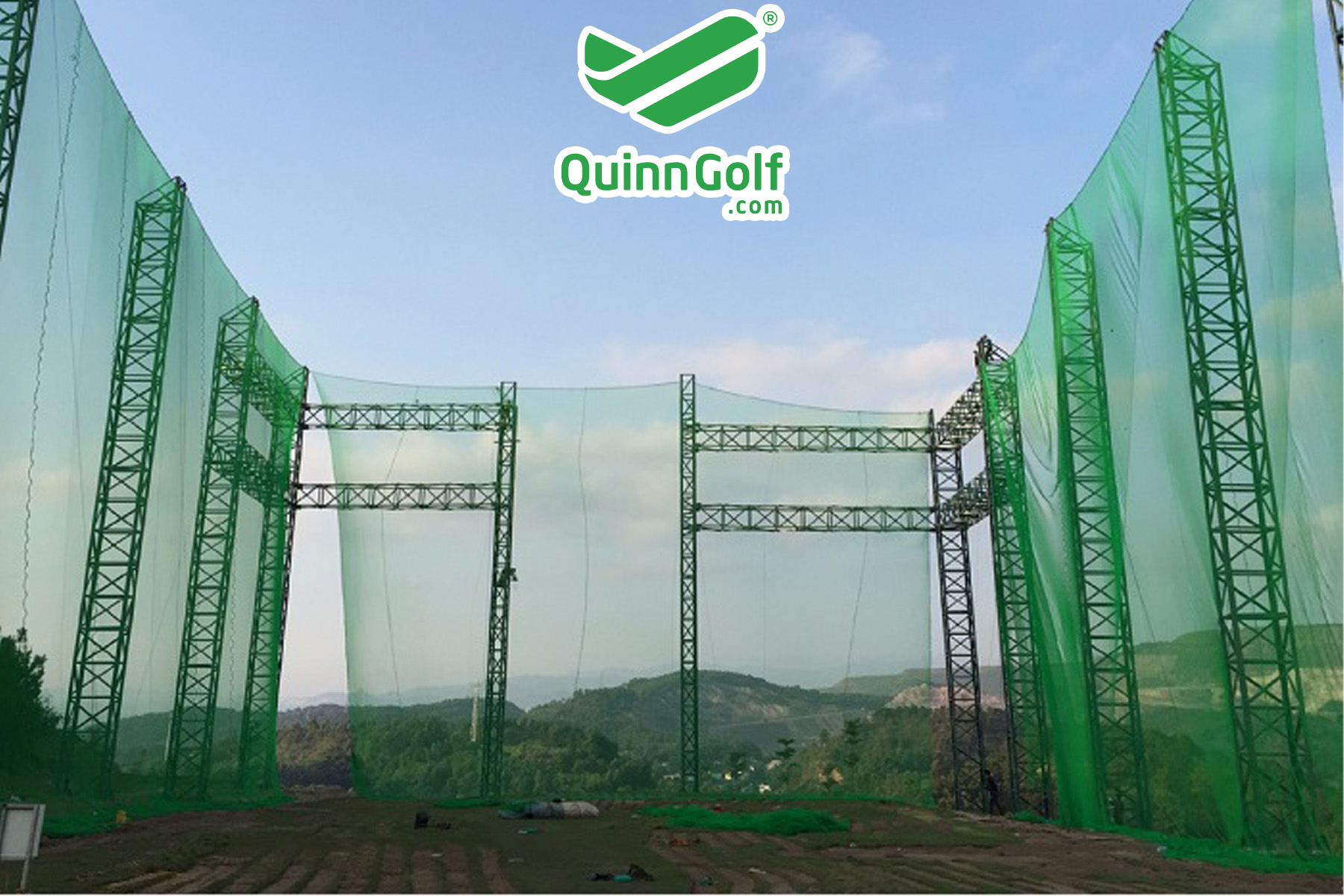 thi công sân tập golf flc