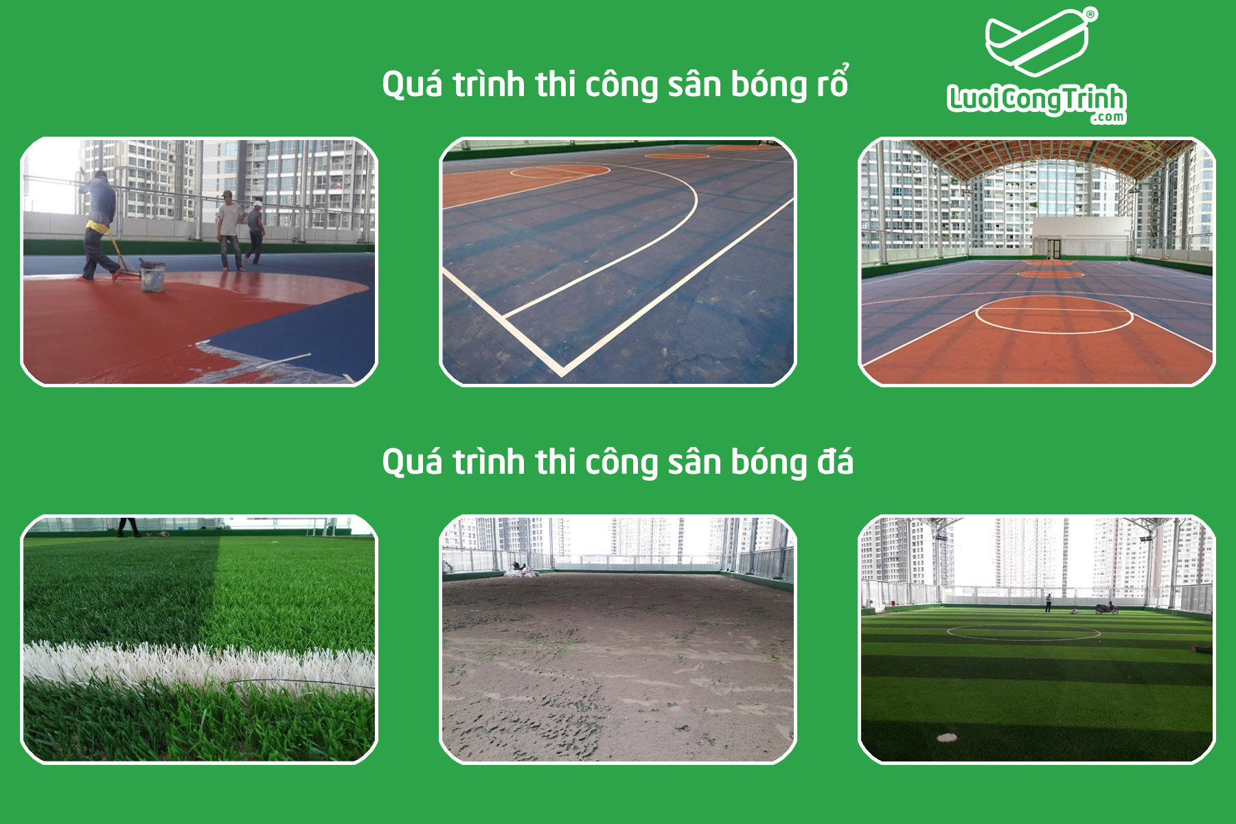 thi công sân thể thao