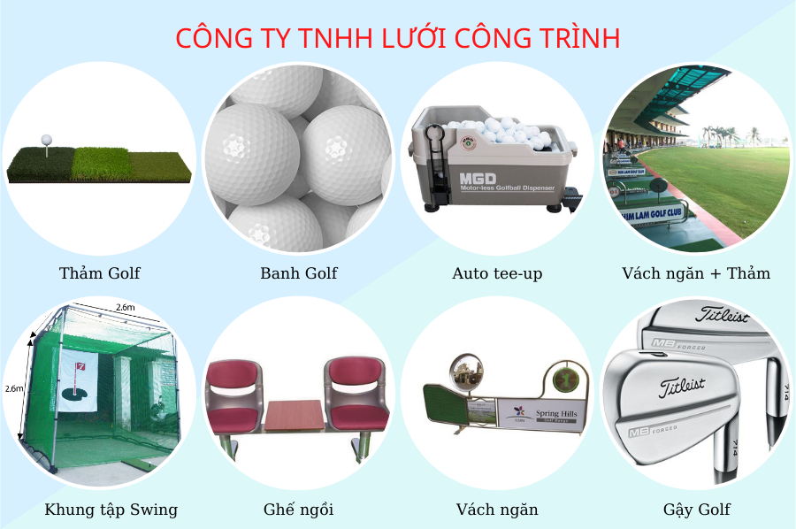 thiết bị golf