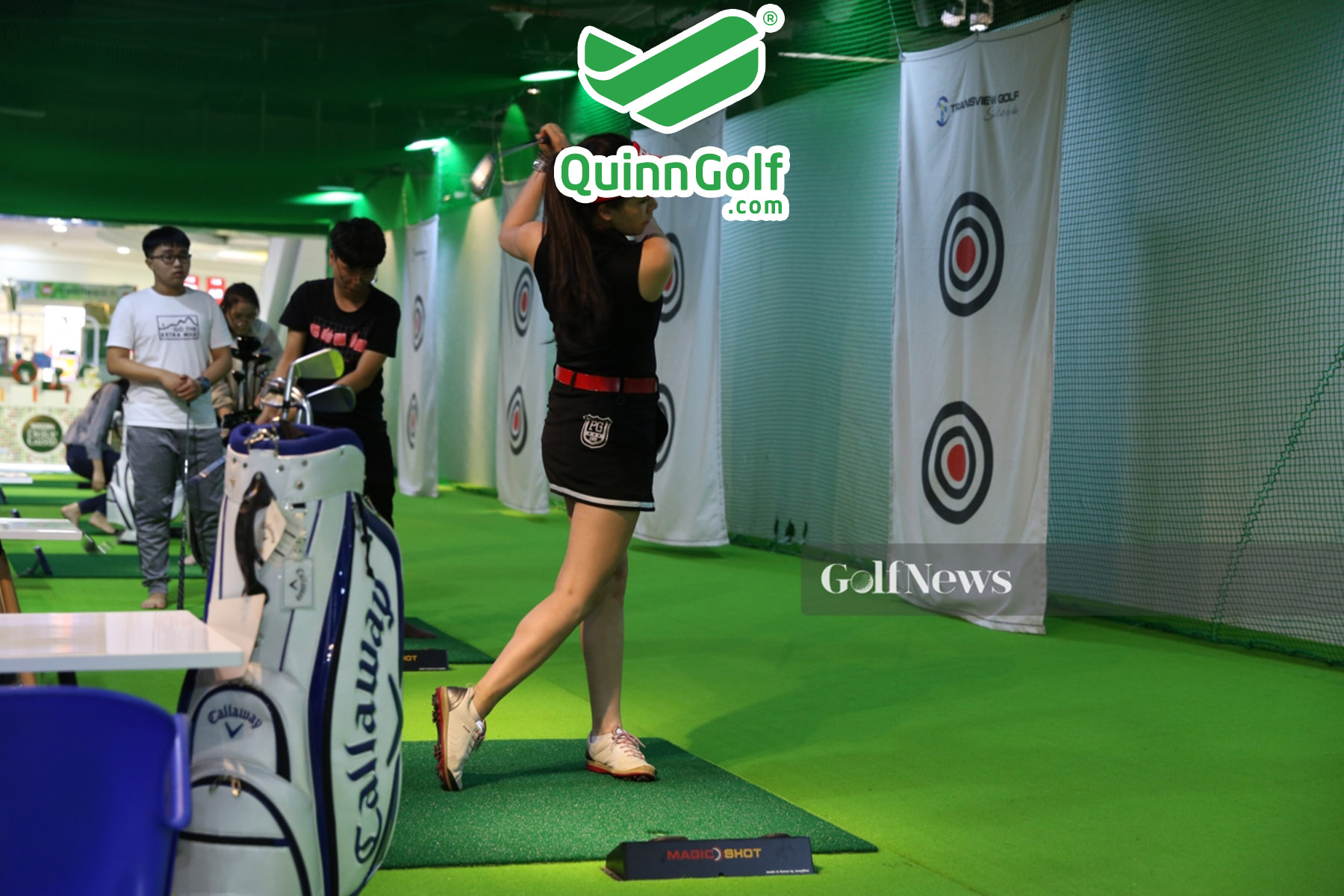 Dãy tập Golf trong nhà