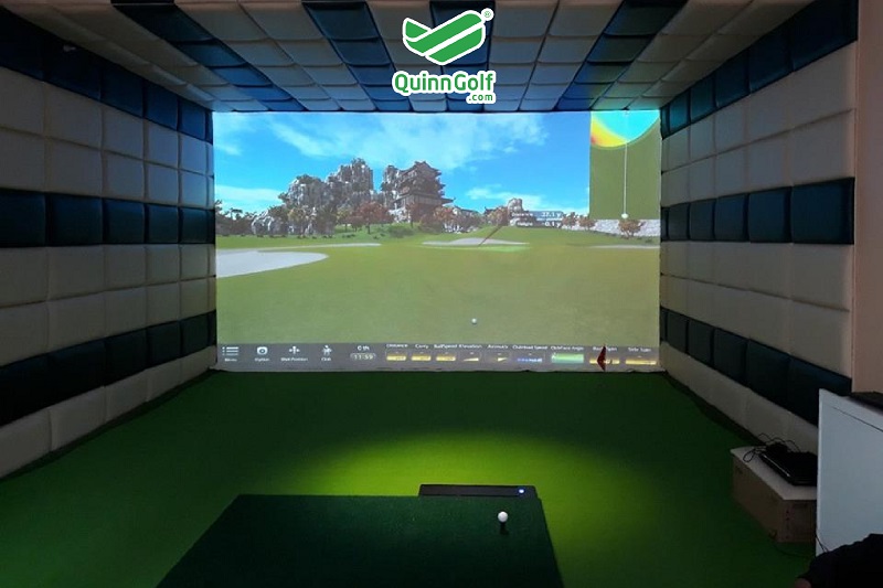 sân tập golf điện tử